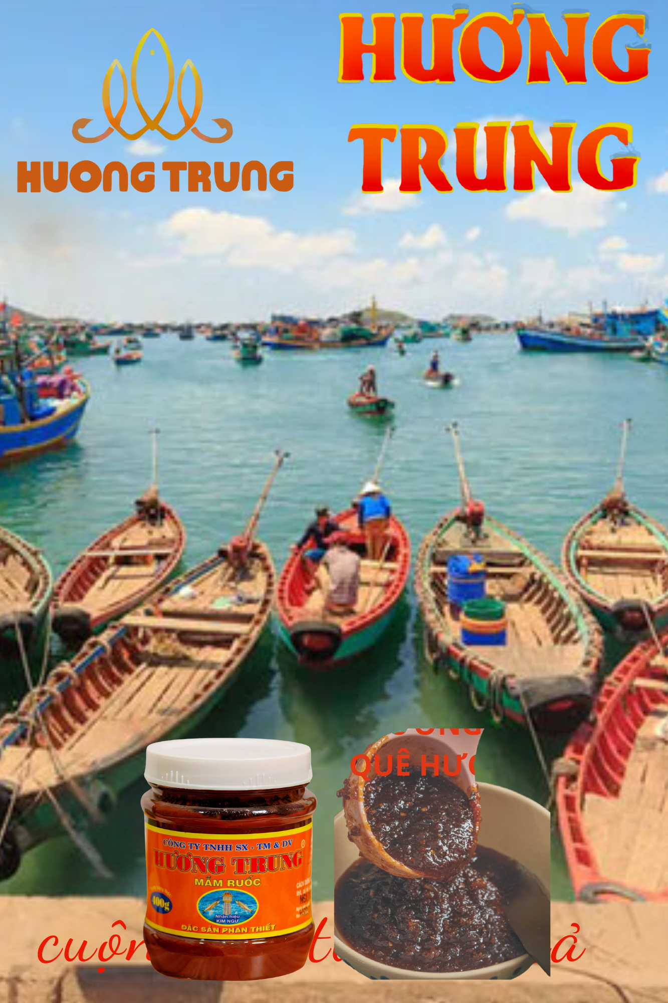 Mắm Ruốc Hương Trung hủ 400g