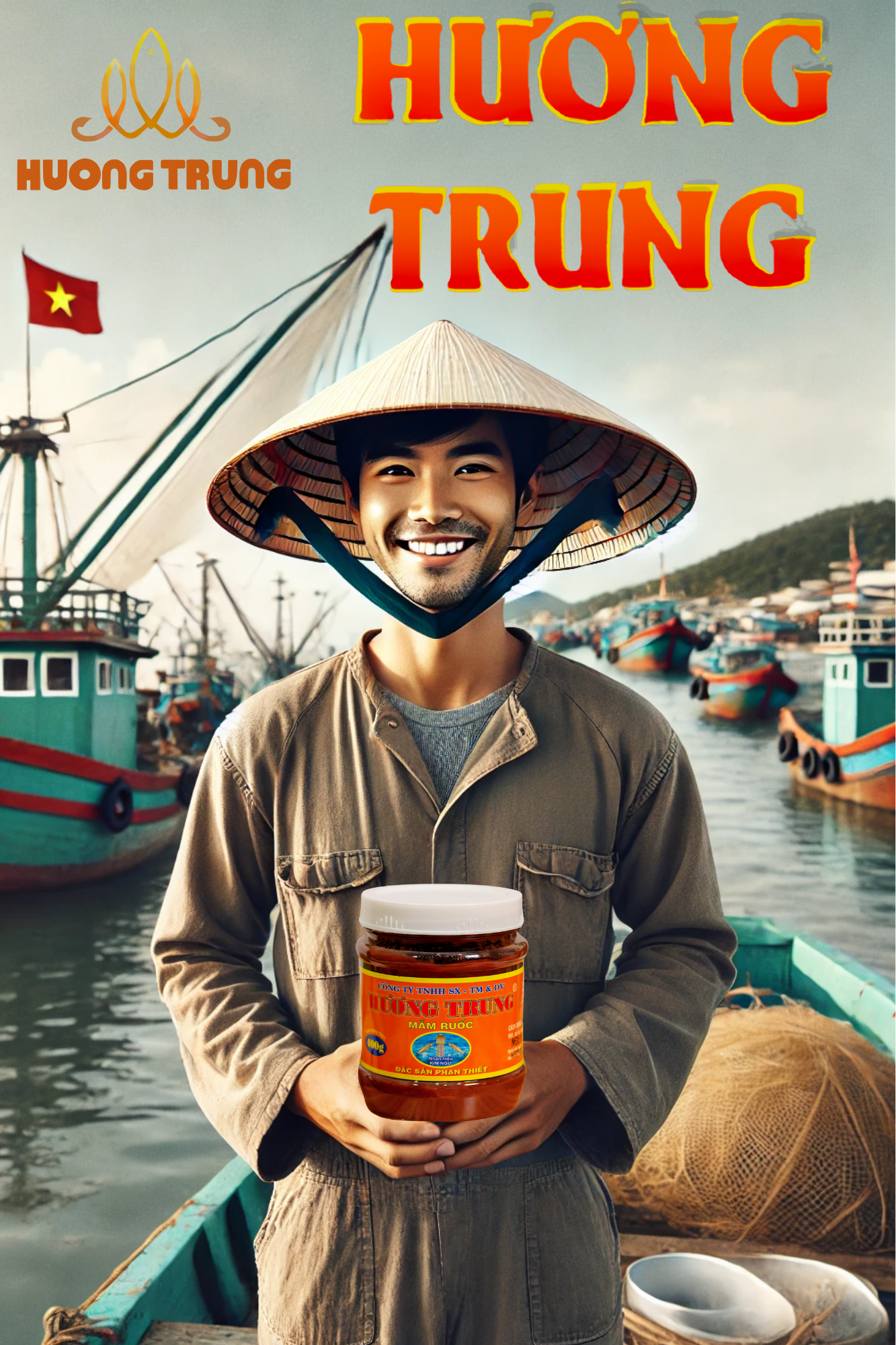 Mắm Ruốc Hương Trung hủ 400g
